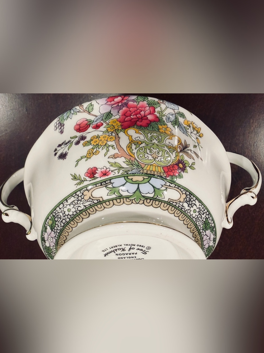 Royal Albert Paragon Tree of Kashmir Sugar Dish